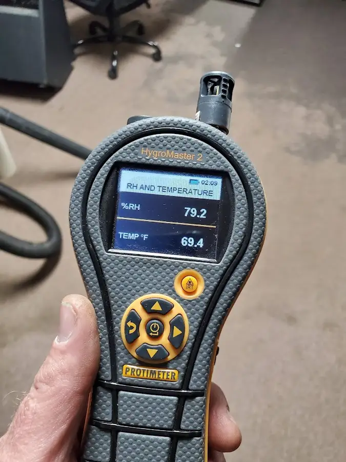 Moisture meter humidity assessment for Mold Remediation & Removal in Kosciusko